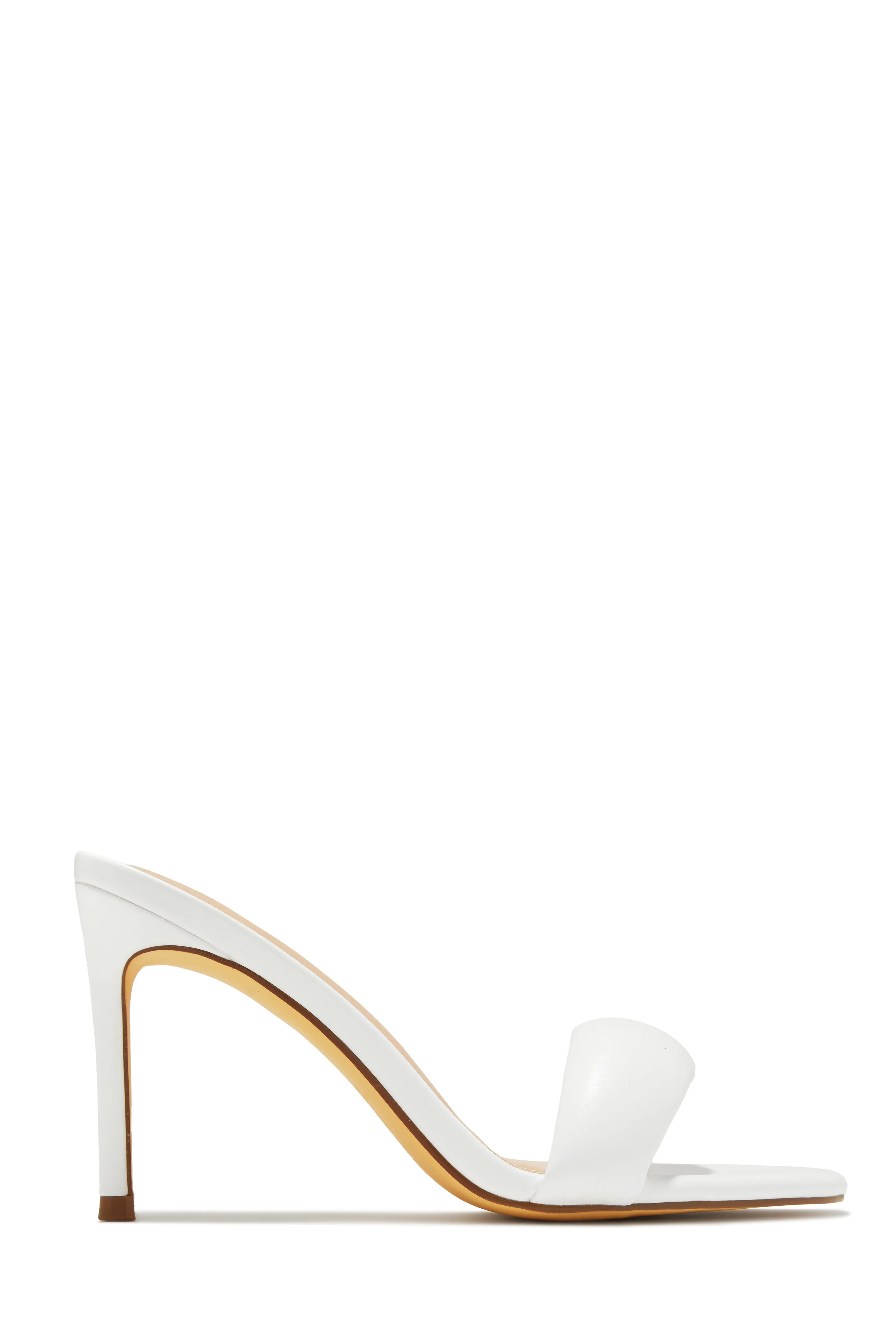 Alisha Mid Heel Mules - Orange