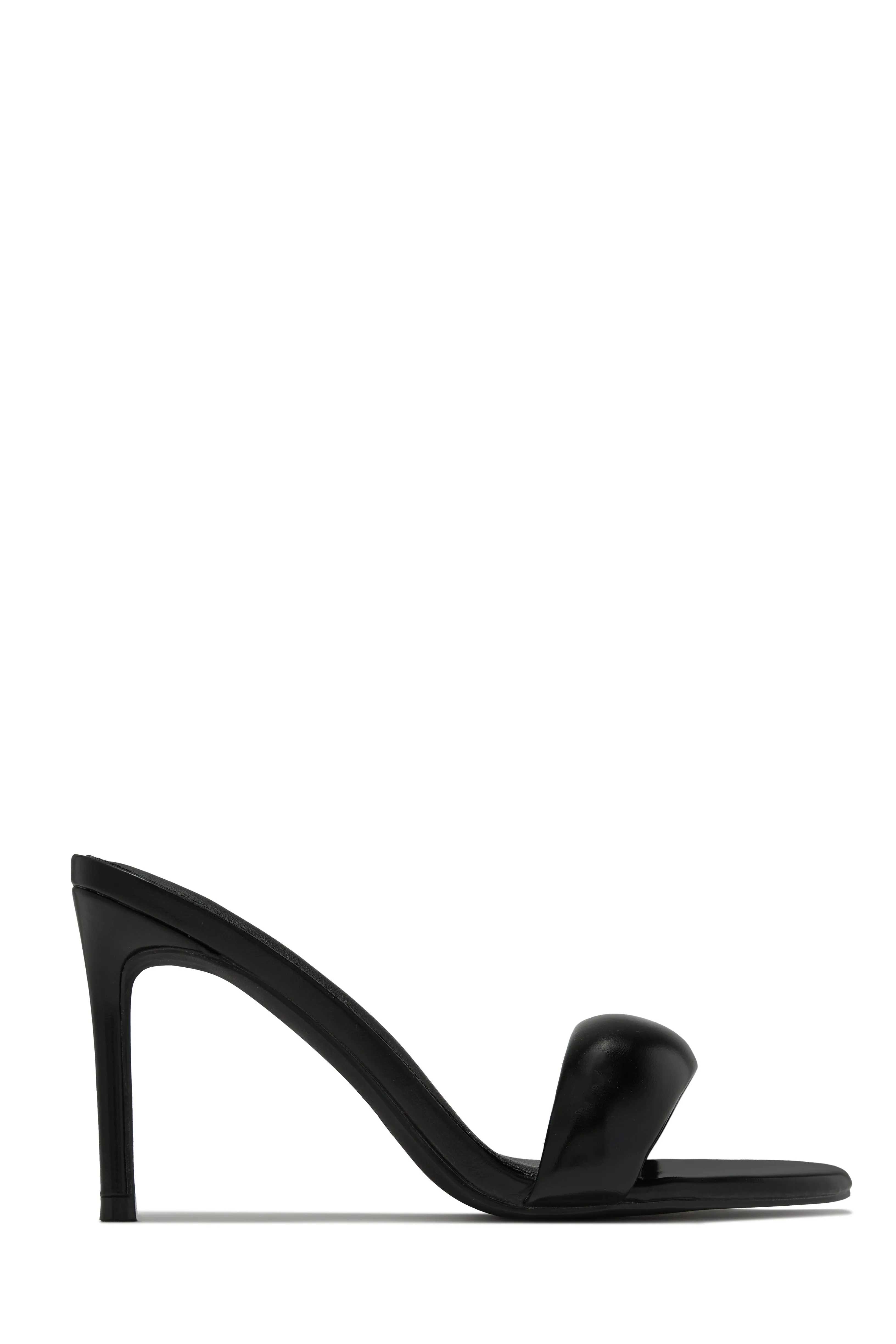 Alisha Mid Heel Mules - Orange