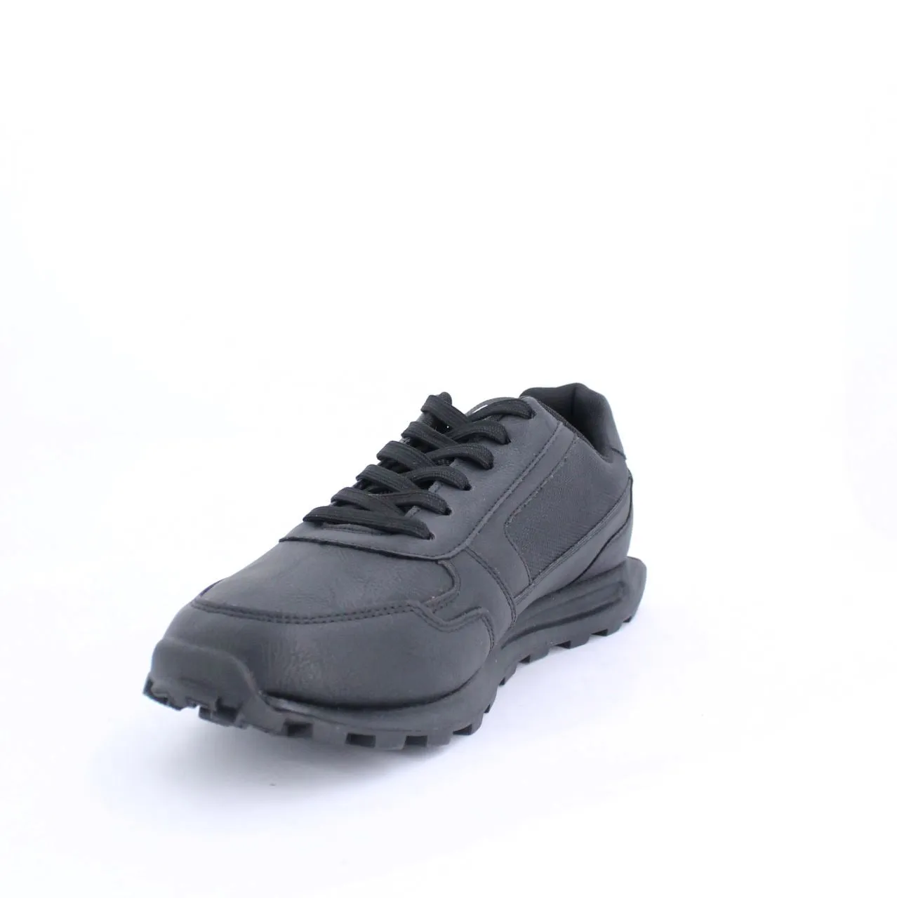 ASHMORE MENS LACEUP SNEAKERS-BLACK