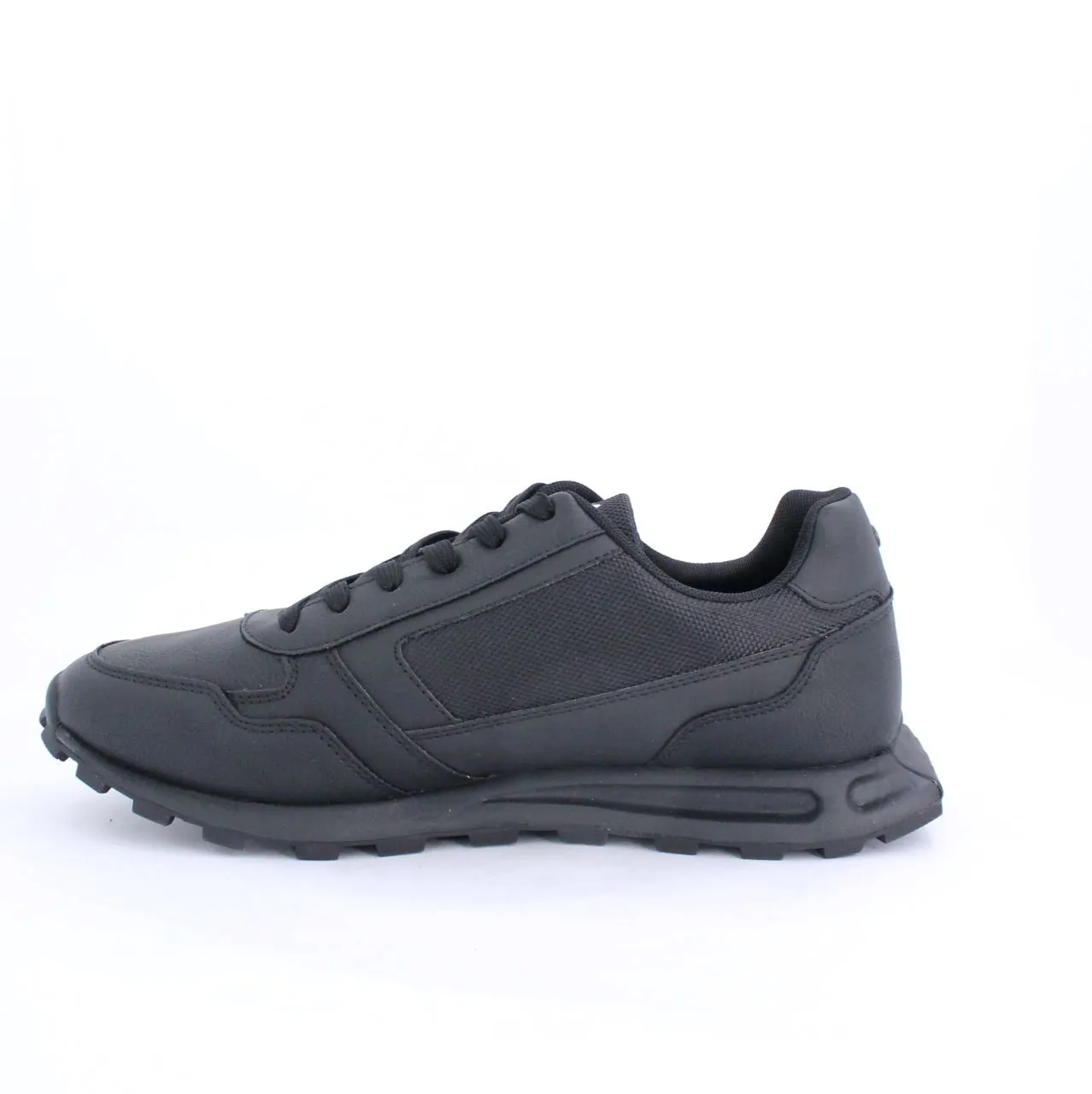 ASHMORE MENS LACEUP SNEAKERS-BLACK