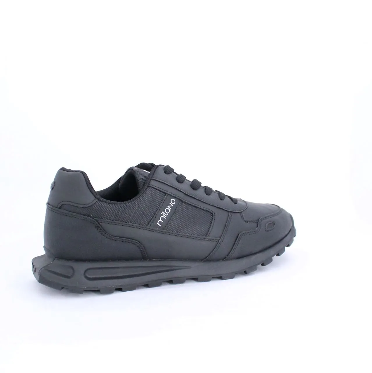 ASHMORE MENS LACEUP SNEAKERS-BLACK
