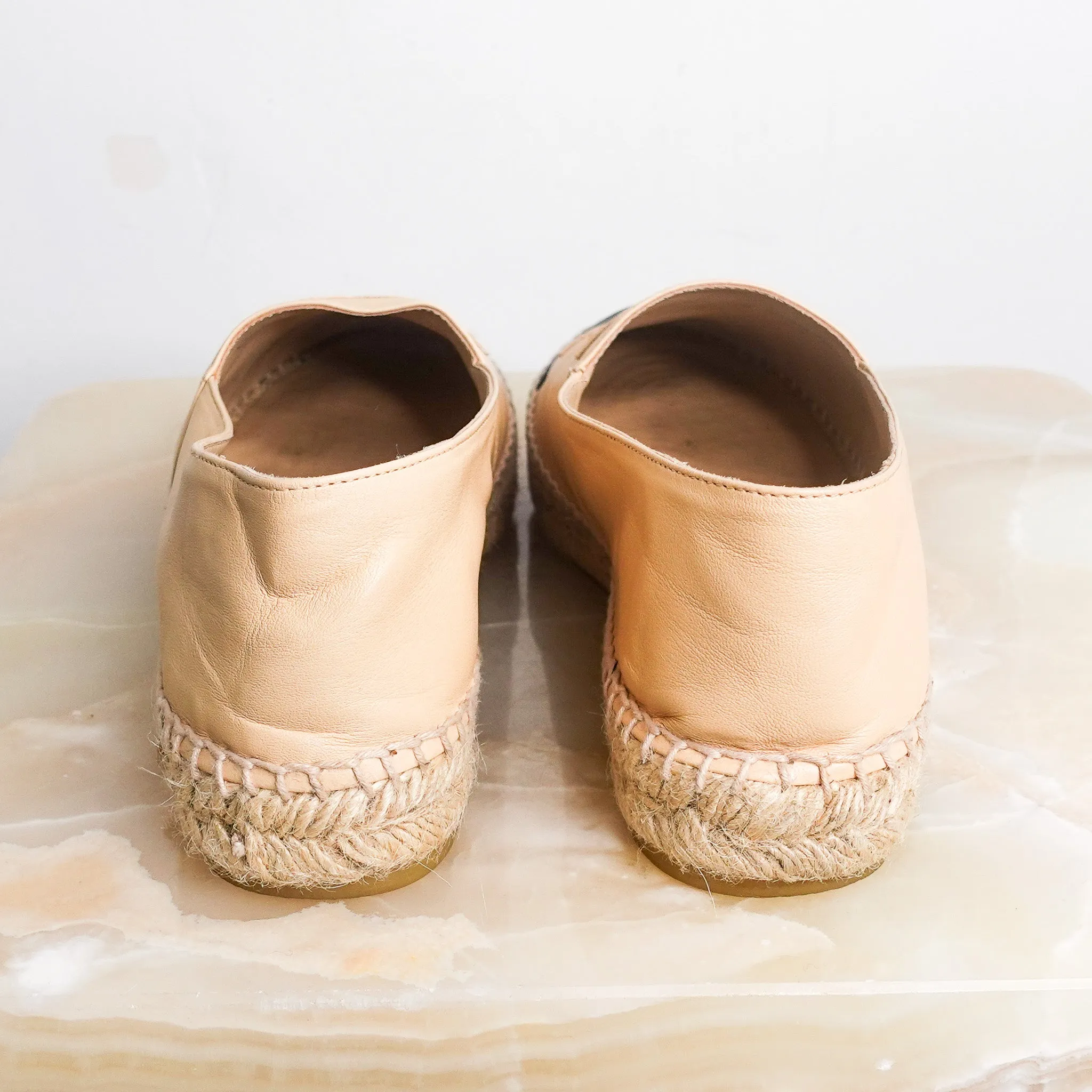 Bicolour espadrilles RRP £730