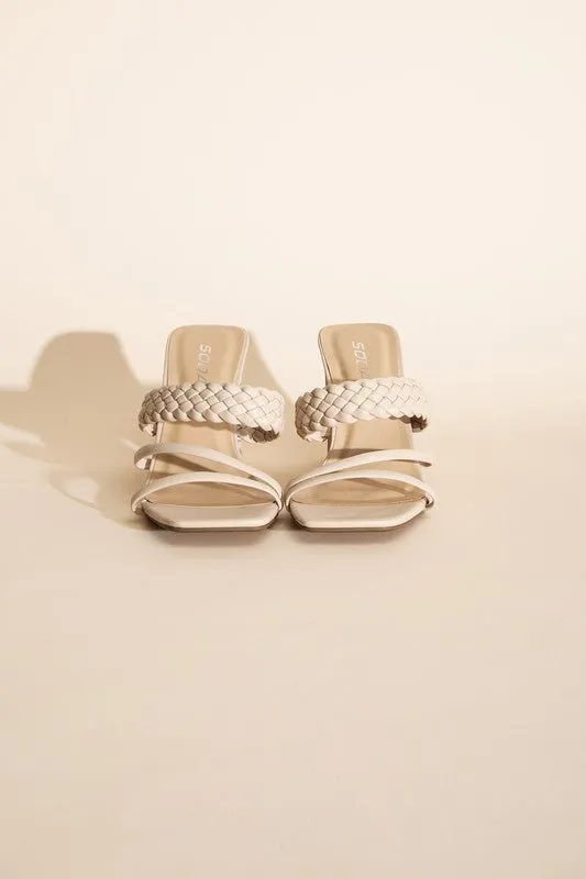 Braided Sandals Heels