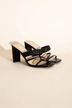 Braided Sandals Heels