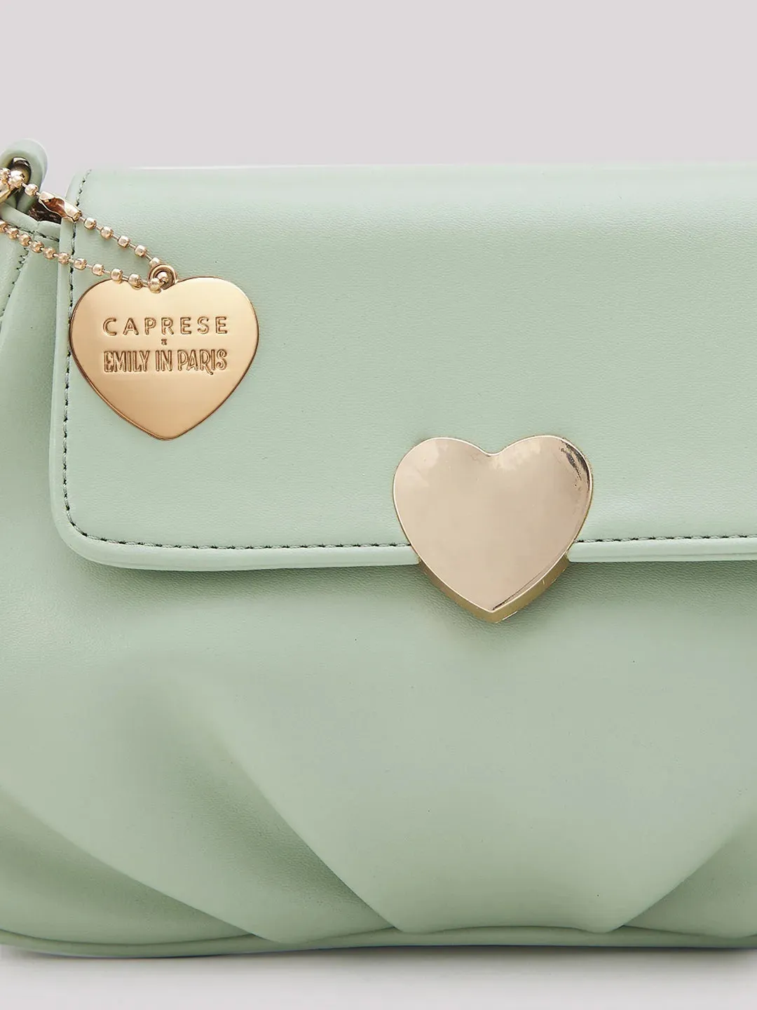 Caprese Emily In Paris Solid Medium Satchel Handbag