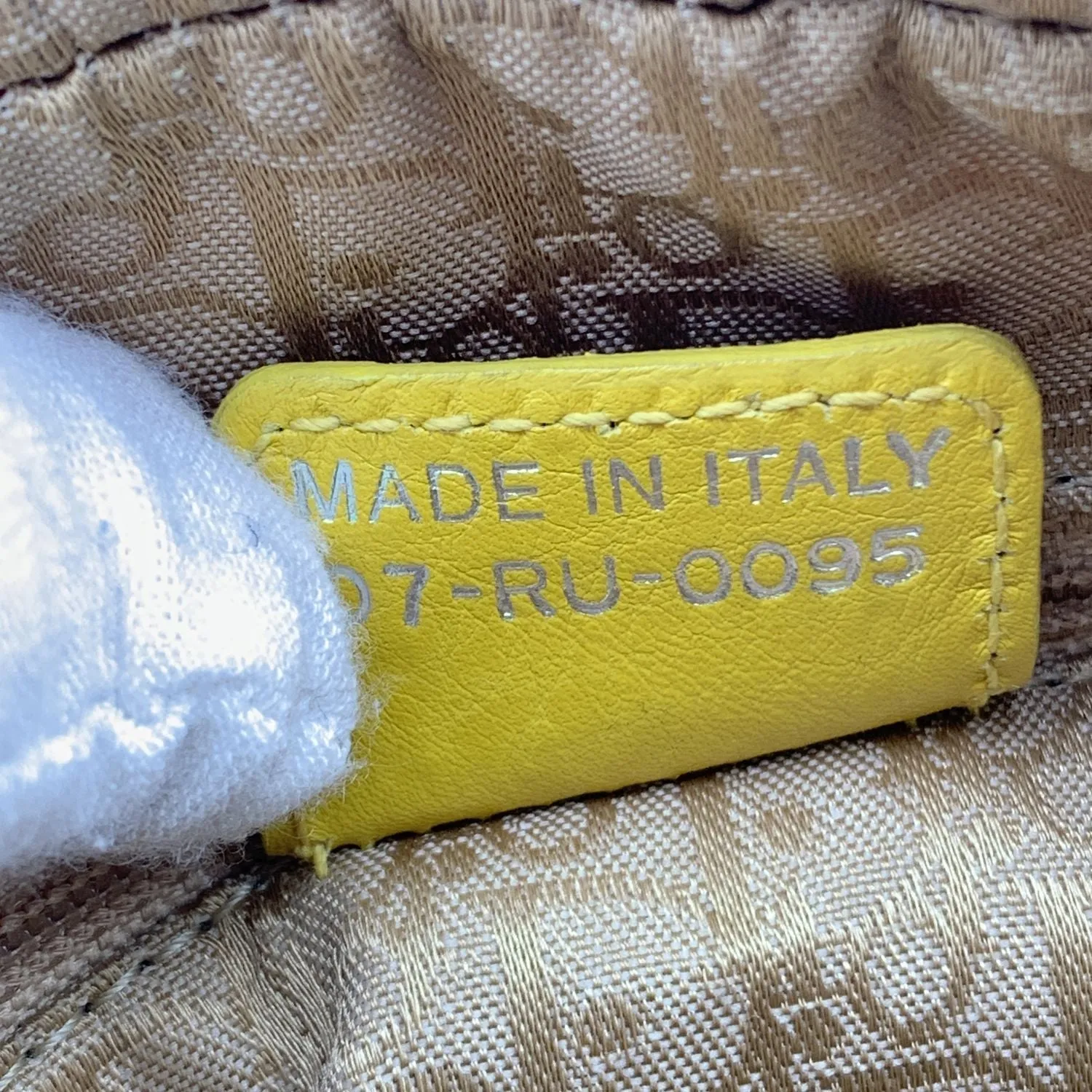 CHRISTIAN DIOR Limited Edition Yellow Raffia Flower Handbag