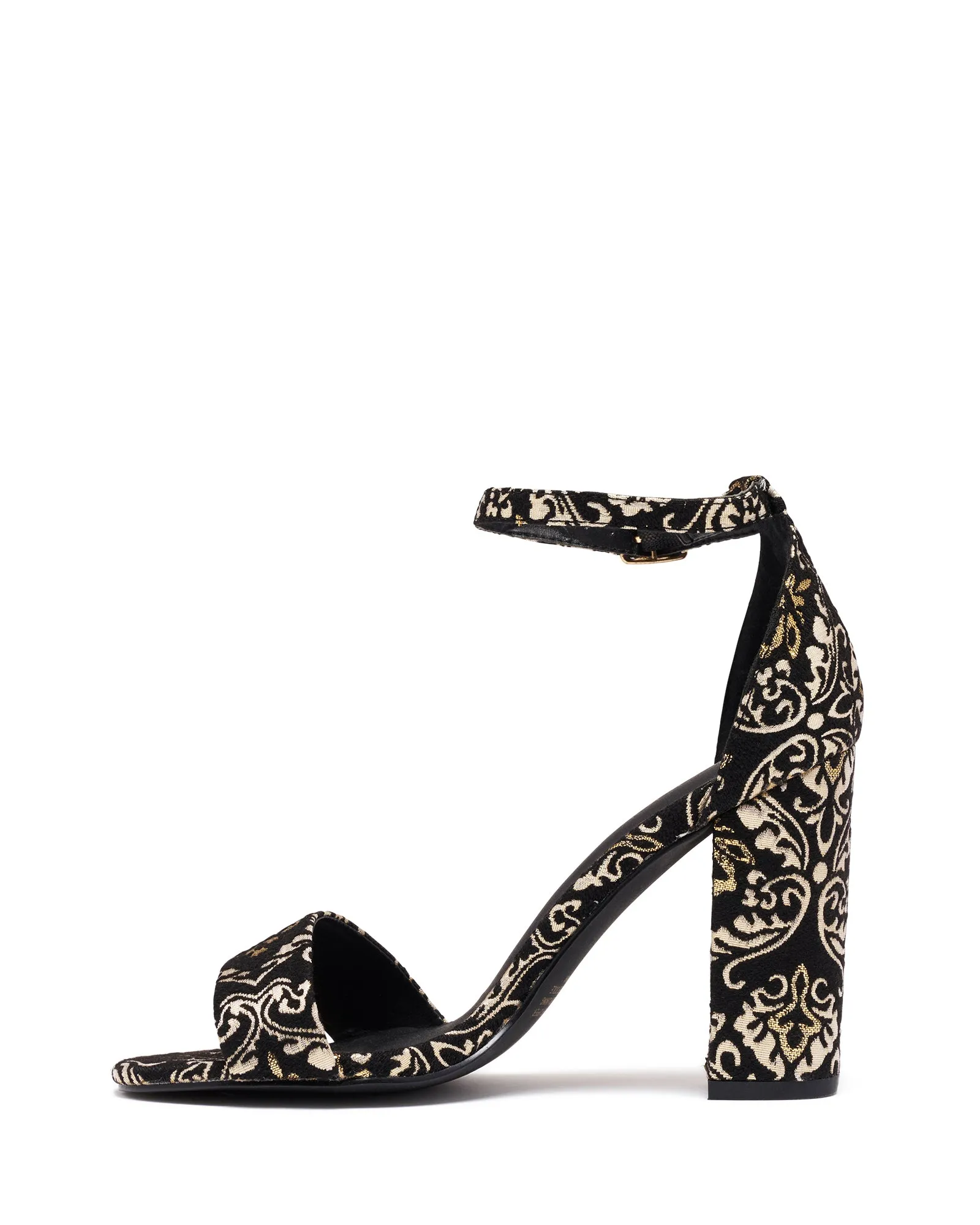 Doritt Heel Gold Embroidery Fabric