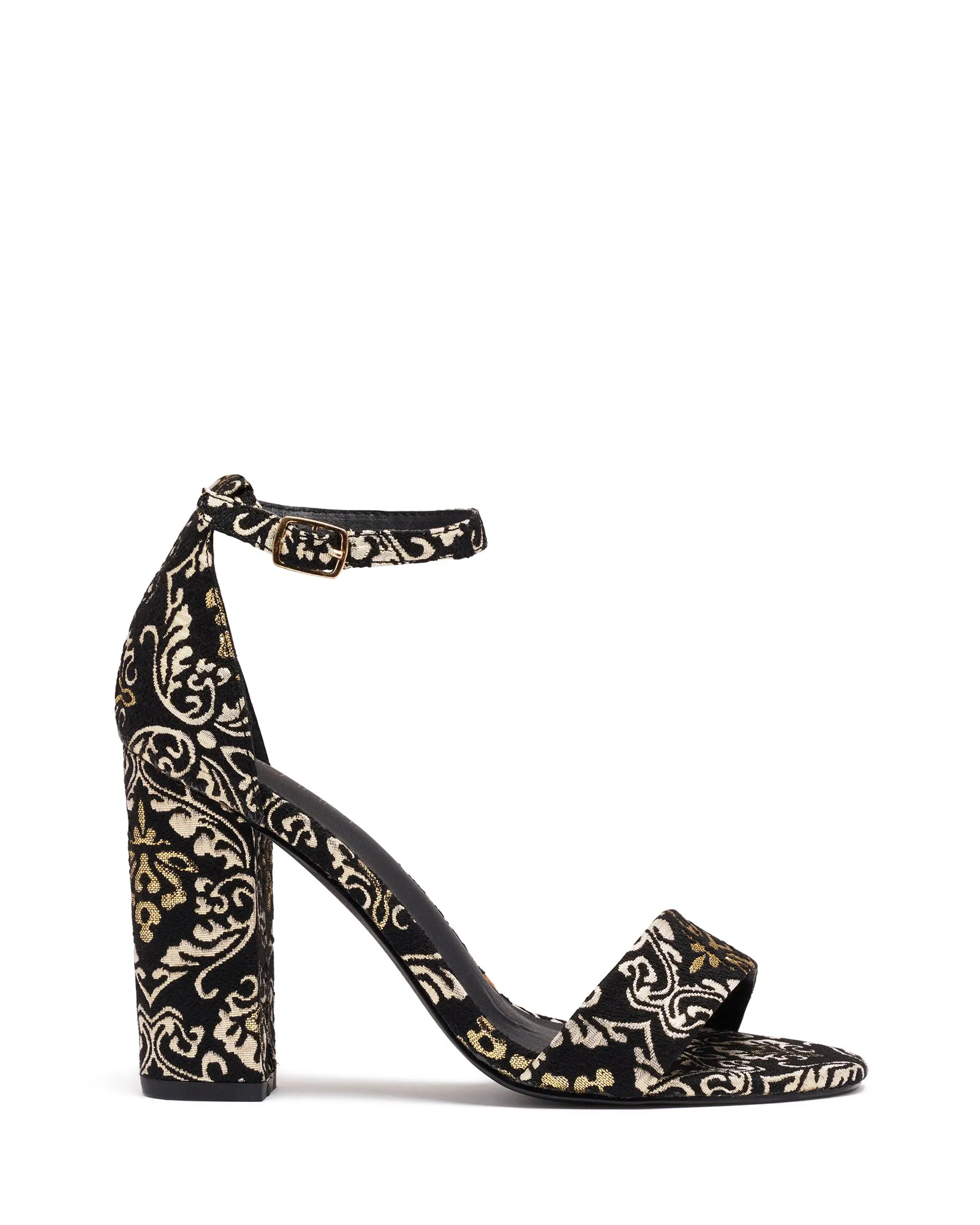 Doritt Heel Gold Embroidery Fabric