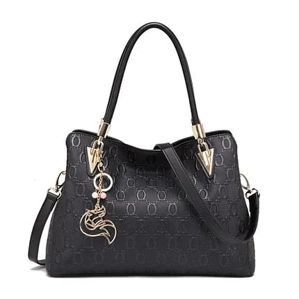 FOXER Occident Style Gold Totes Women's Cow Split Leather Handbag Fashion Lady Commute Purse Luxury Large Capacity Shoulder Bag