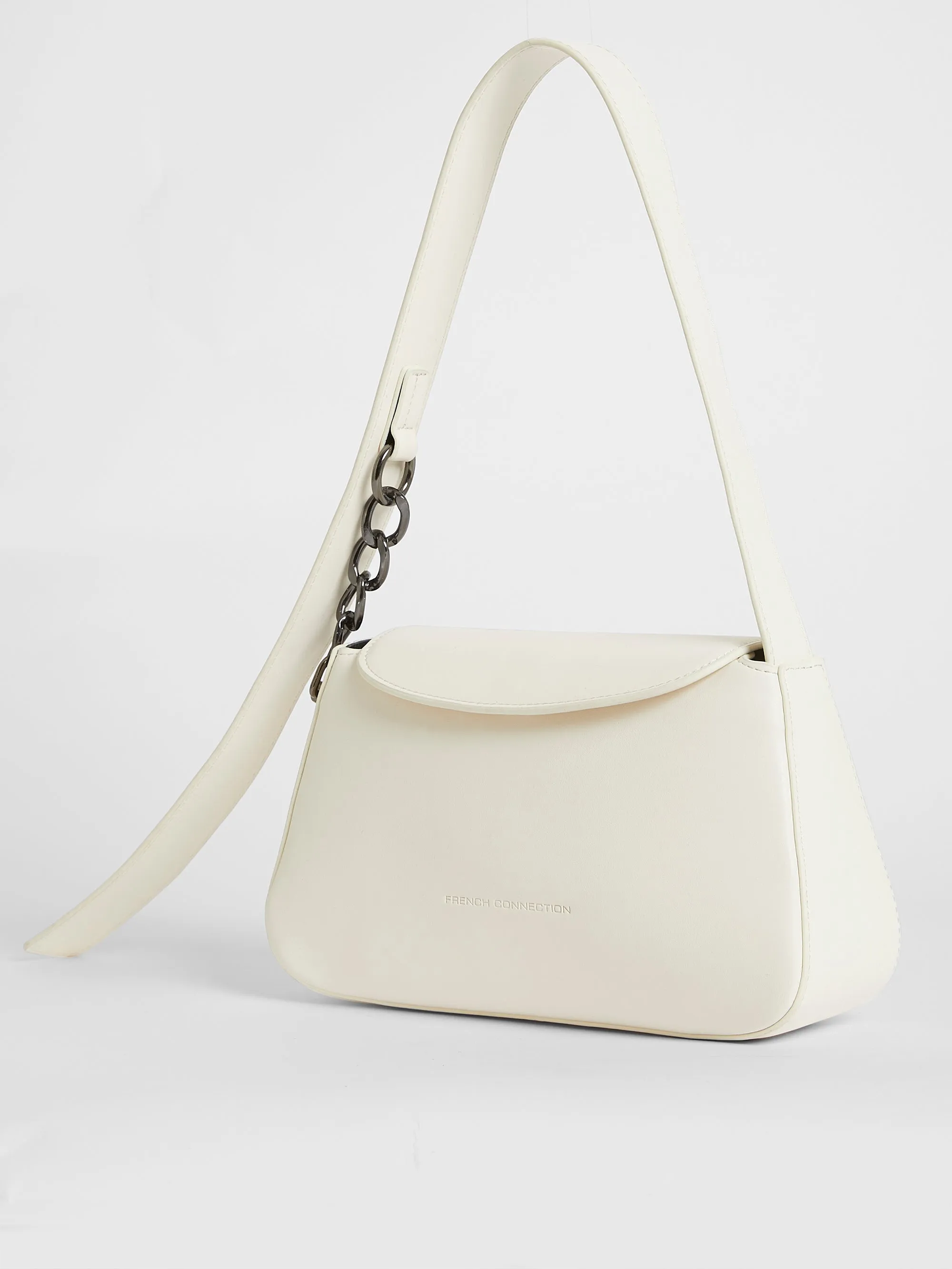 Jeenaa X Chain Baguette Bag