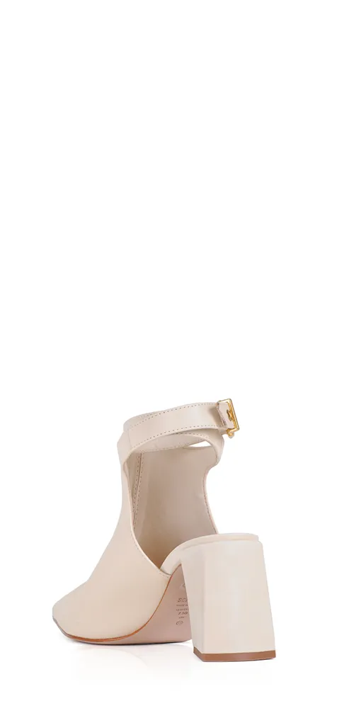 Kala Leather Cutout Heels