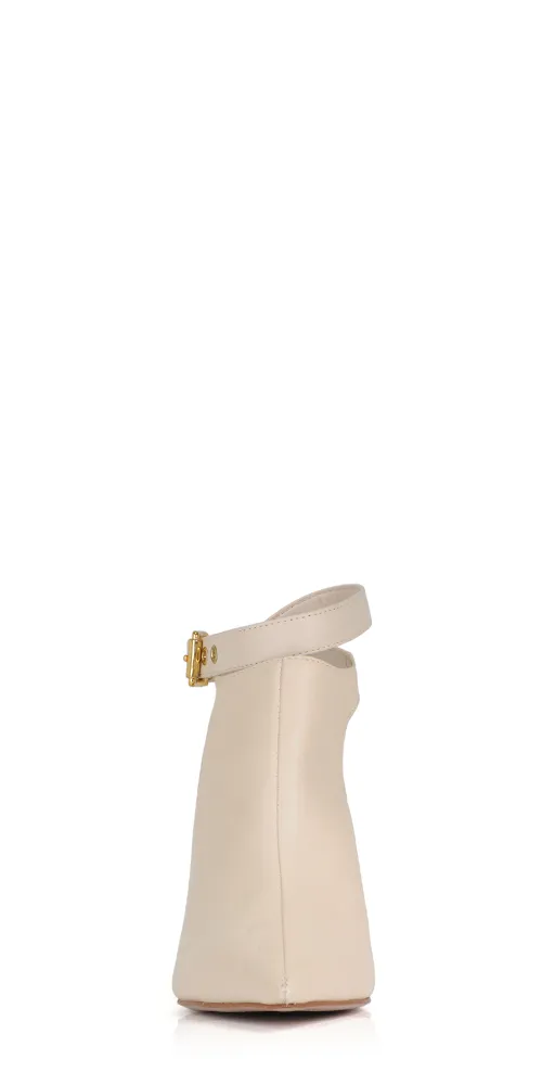 Kala Leather Cutout Heels