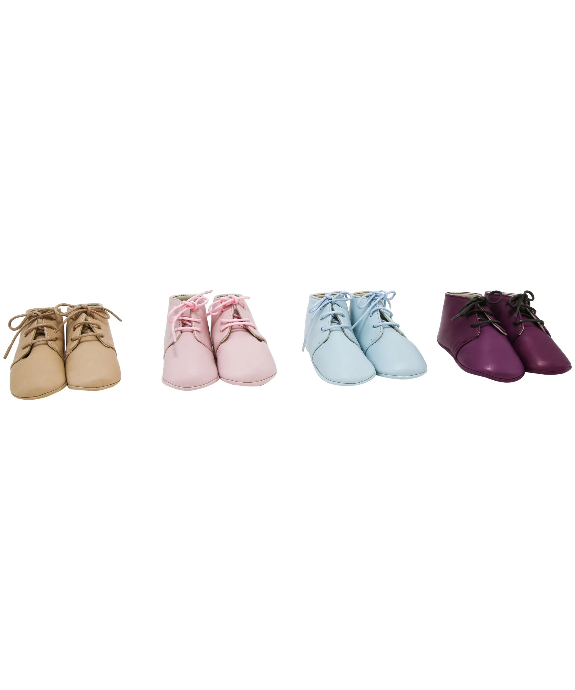Little Royals Leather booties Gaby - Mauve