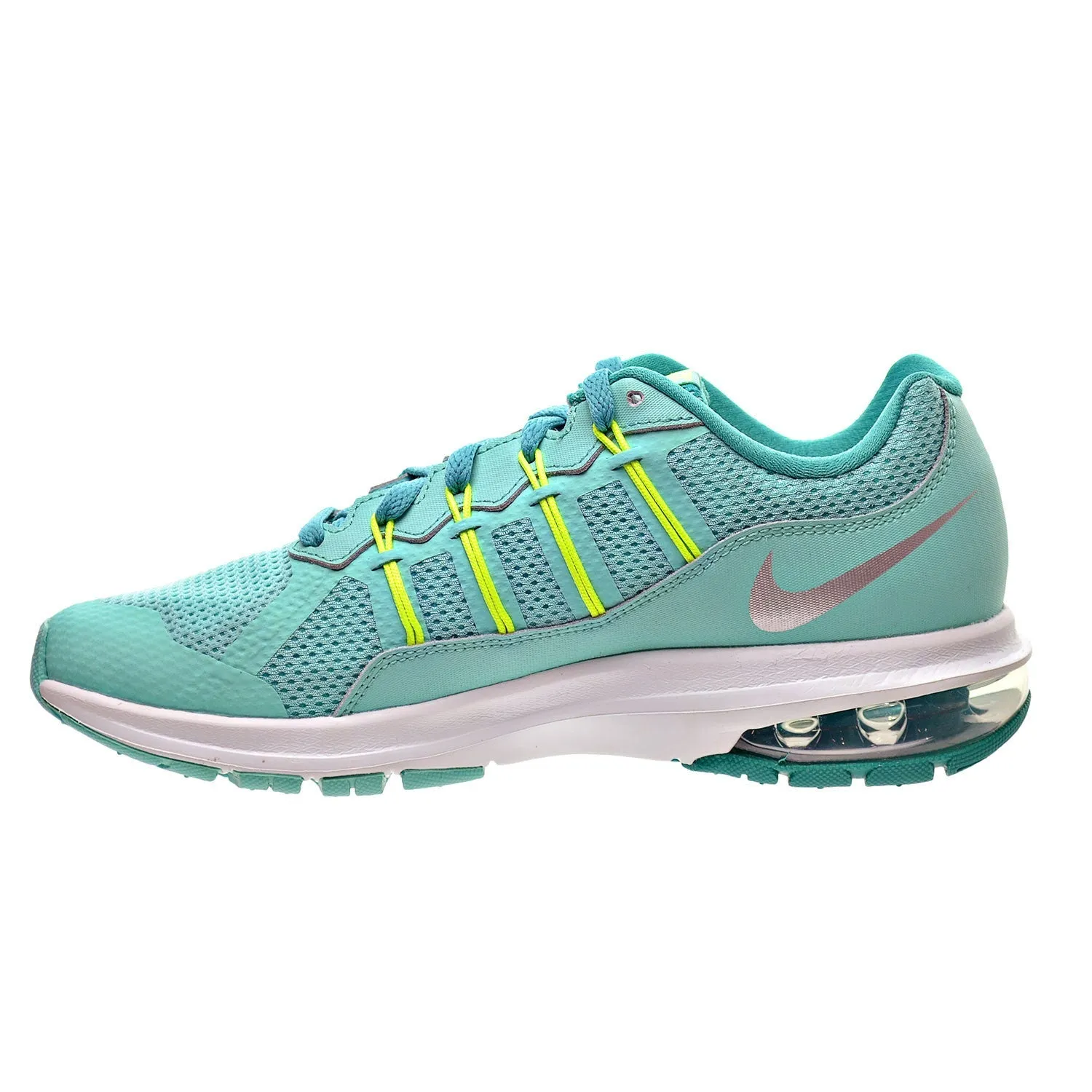 Nike Air Max Dynasty (GS) Big Kid's Shoes Hyper Turquoise/Metallic Silver/White