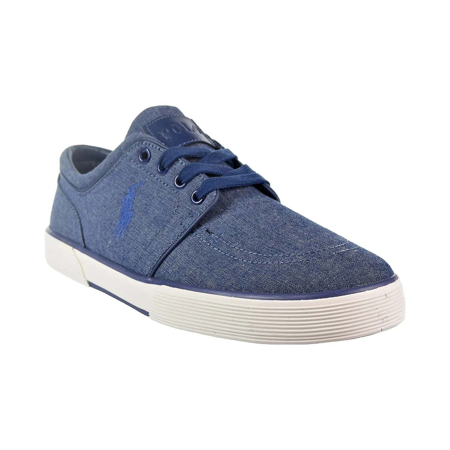 Polo Ralph Lauren Faxon Low Men's Shoes Indigo Blue/Chambray