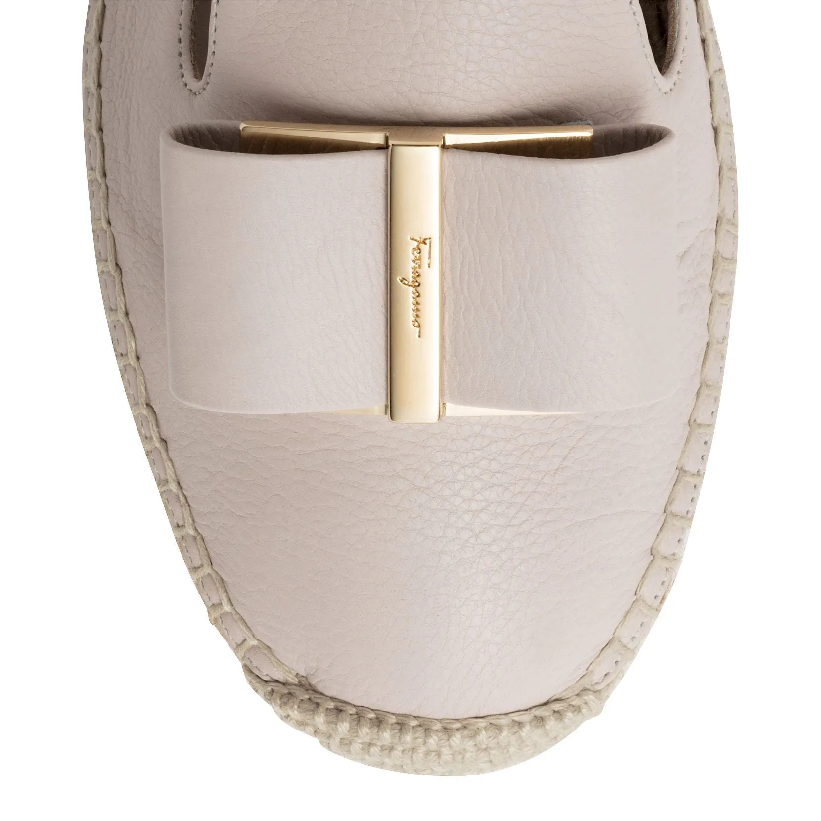 Sannio off-white leather espadrilles