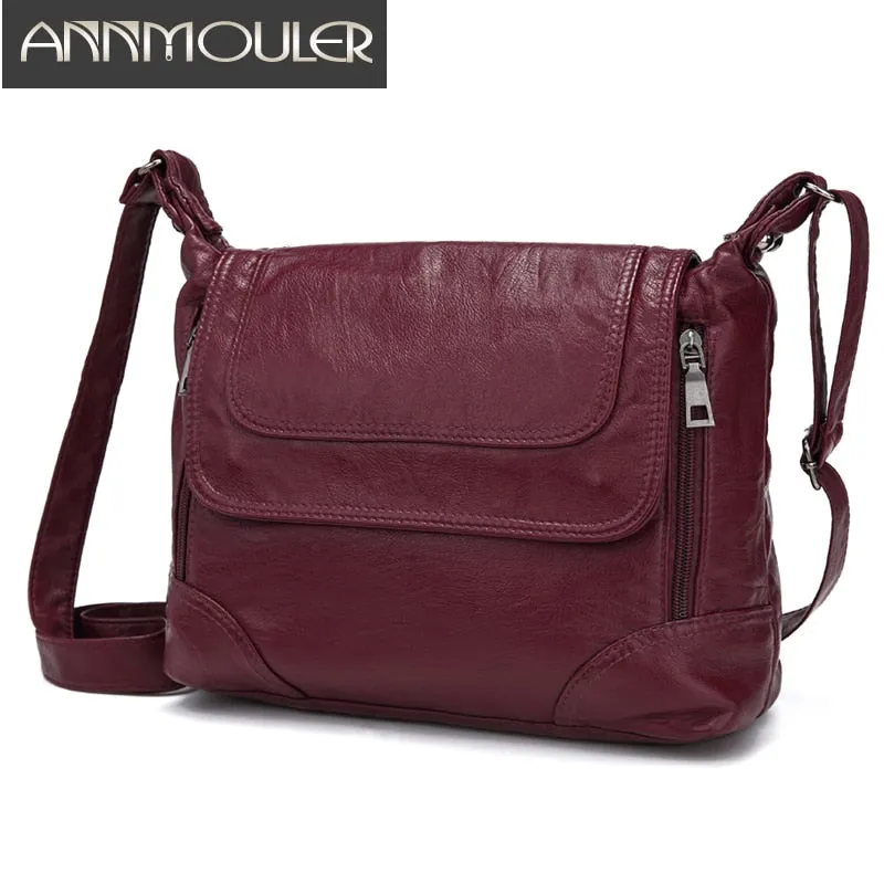 Soft Pu Leather Crossbody & Shoulder Bag