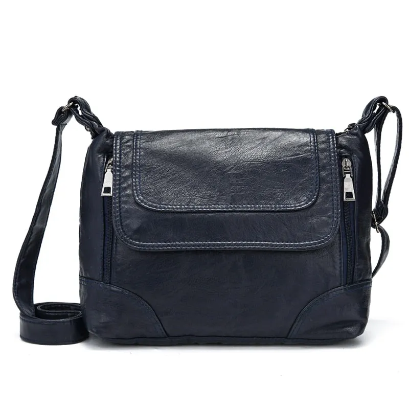 Soft Pu Leather Crossbody & Shoulder Bag