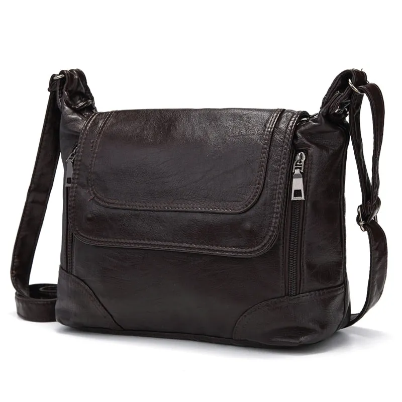 Soft Pu Leather Crossbody & Shoulder Bag