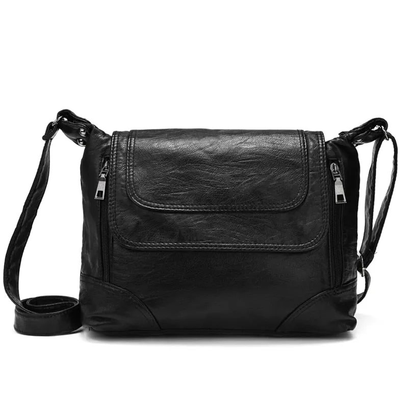Soft Pu Leather Crossbody & Shoulder Bag