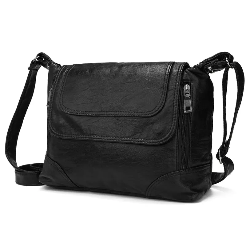 Soft Pu Leather Crossbody & Shoulder Bag