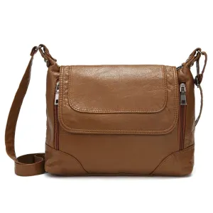 Soft Pu Leather Crossbody & Shoulder Bag