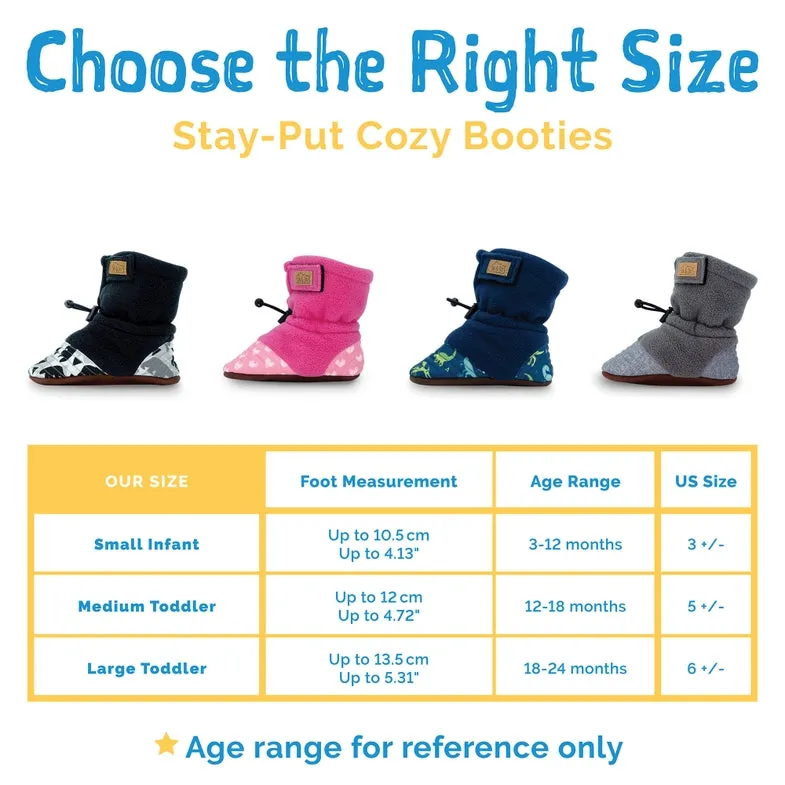 Stay-Put Cozy Booties