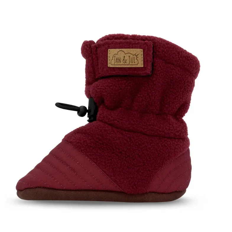 Stay-Put Cozy Booties