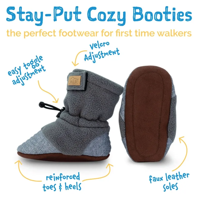 Stay-Put Cozy Booties