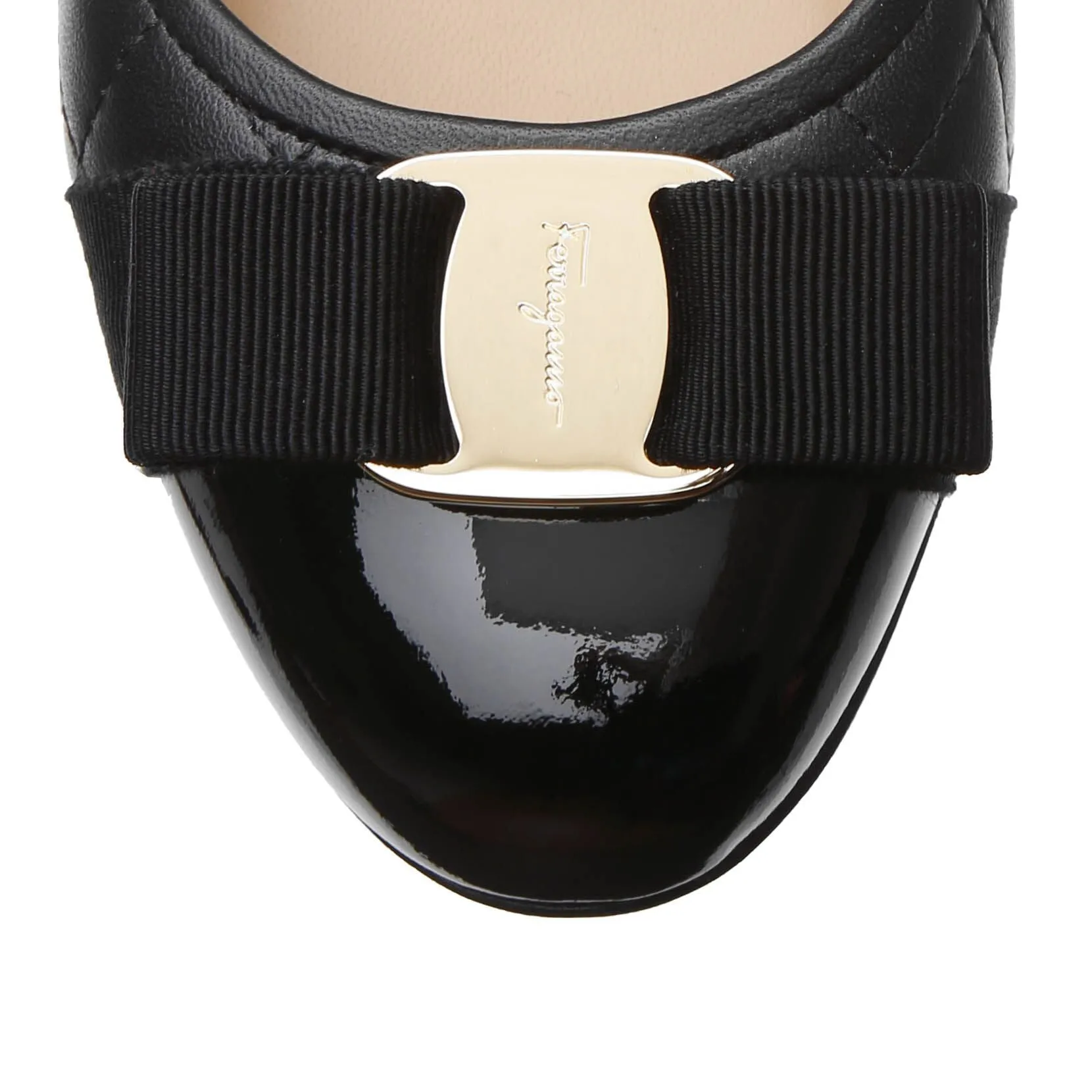 Varina Q black flat ballet flats