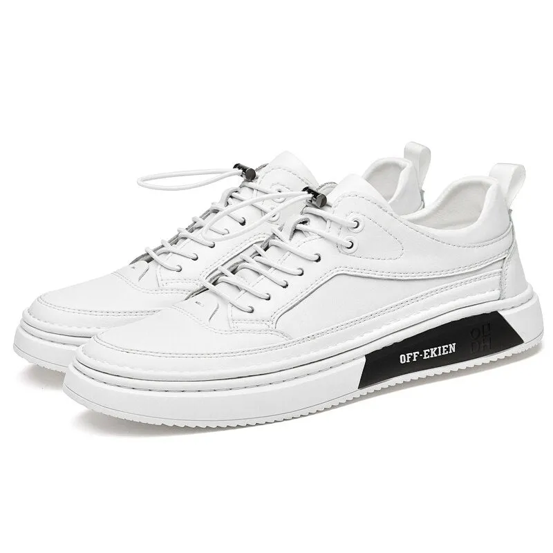 Xituodai  White Men's Sneakers Light Casual Shoes for Men Breathable Leather Shoes Men Men Shoes High Quality Driving Shoes Outdoor